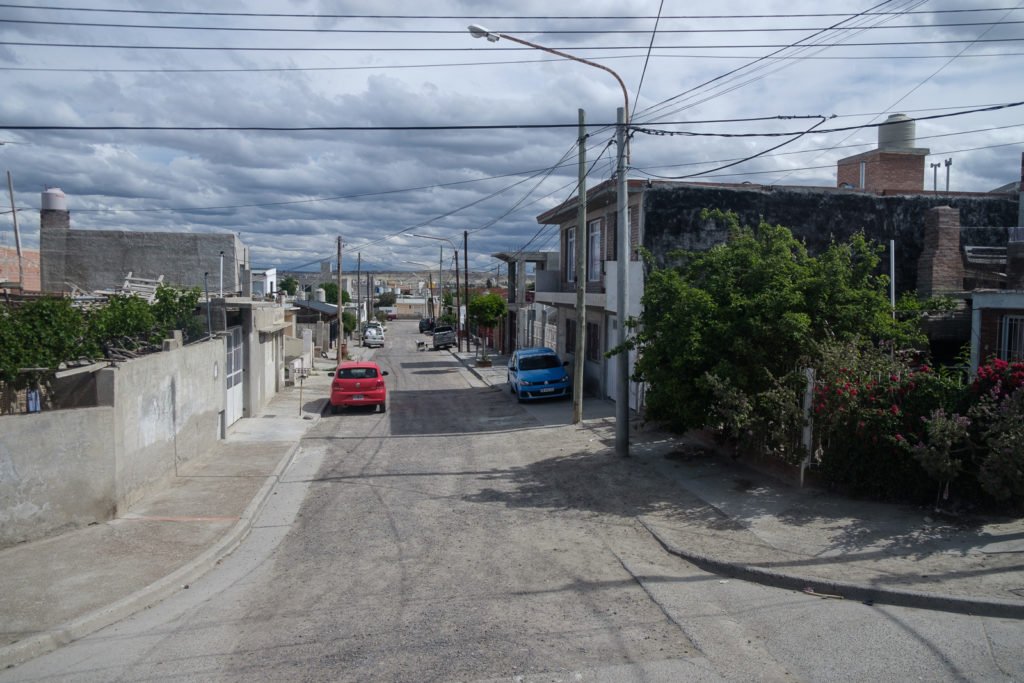 rue quartier puerto madryn patagonie argentine