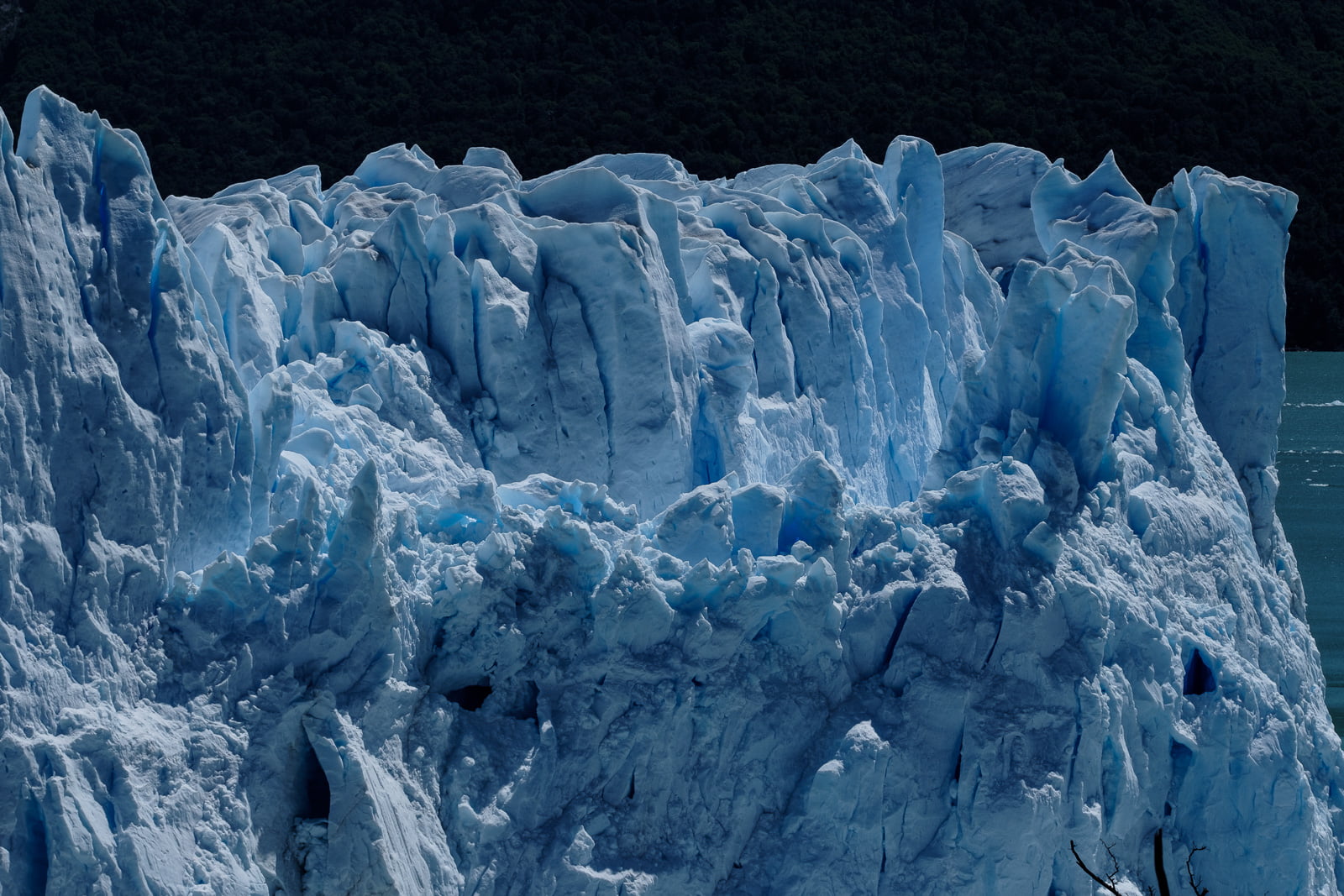 El Calafate Et Le Glacier Perito Moreno Trait De Fraction
