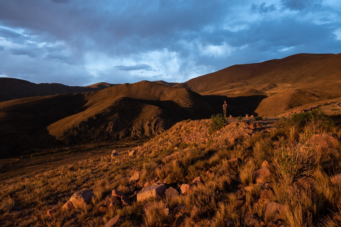 humahuaca salta argentine couché soleil