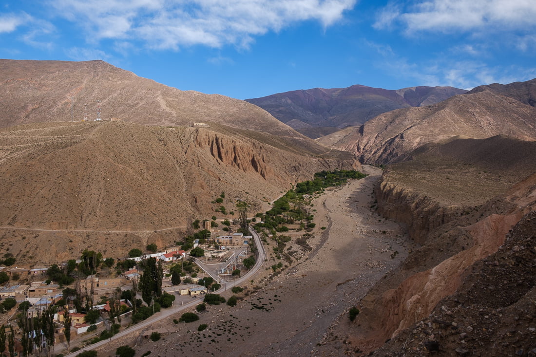 tilcara salta argentine quebrada