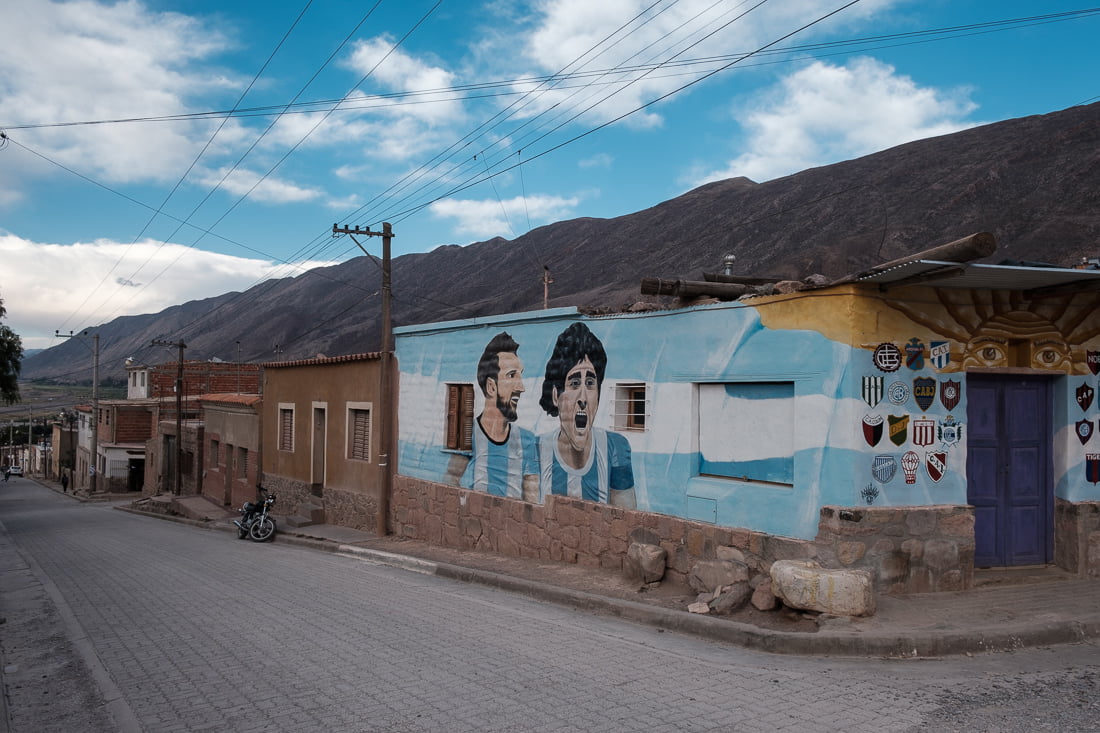 tilcara salta argentine quebrada