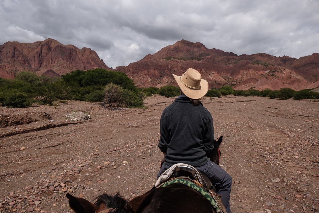 ballade cheval tupiza bolivie