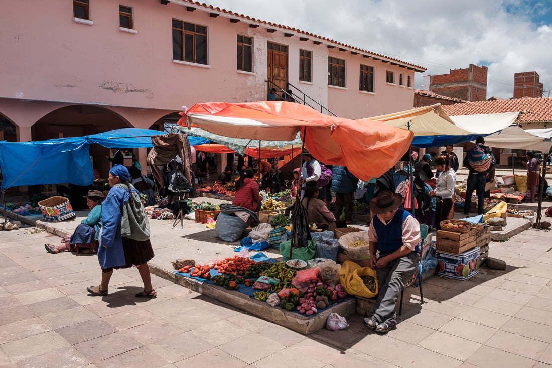 marché Tarabuco bolivie
