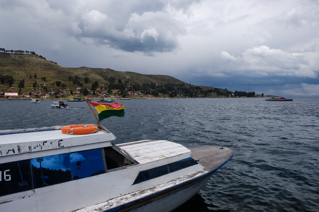 lac titicaca bus bateau