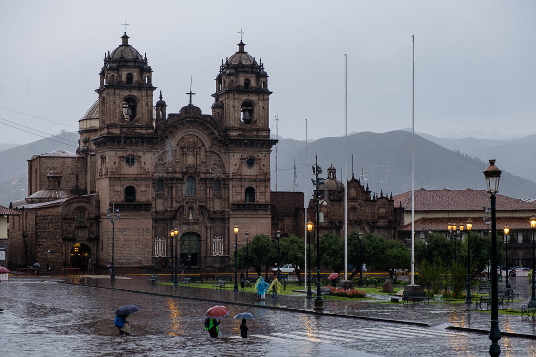 cusco pérou place centrale