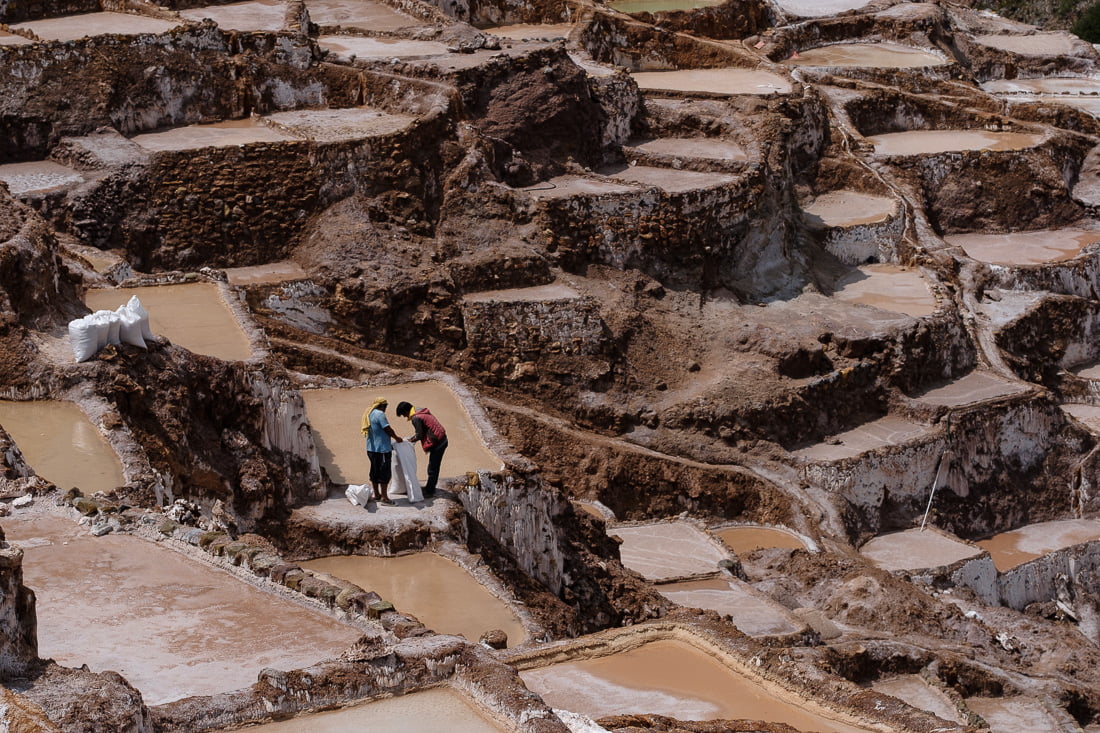 salinas moray vallée inca pérou