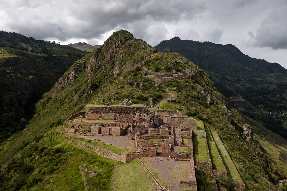 pisac site pérou ruines