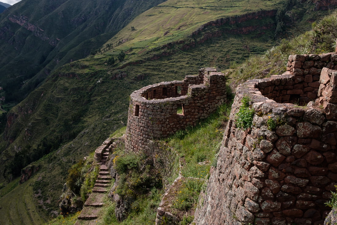 pisac site pérou ruines