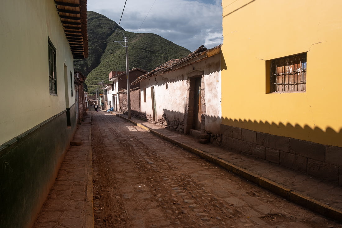 rue andahuaylillas pérou andes