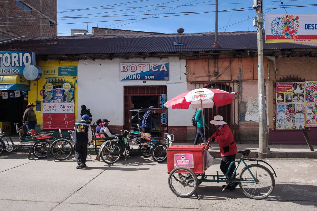 puno pérou vélos