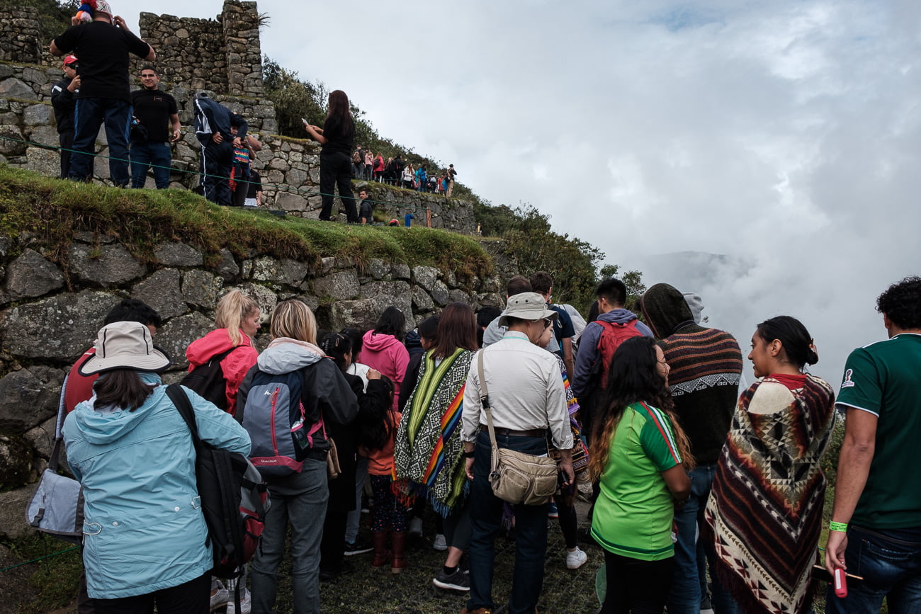 machu picchu touristes