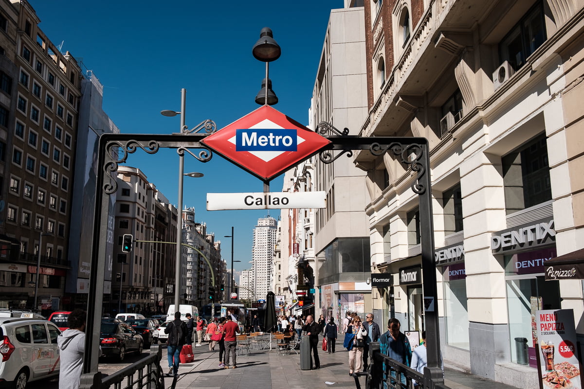 madrid station métro