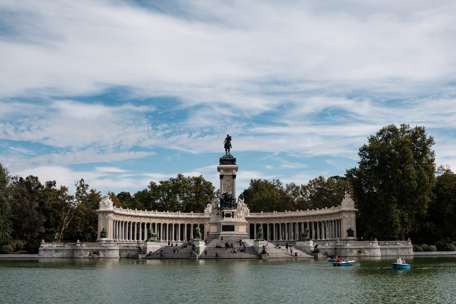 parc retiro madrid espagne