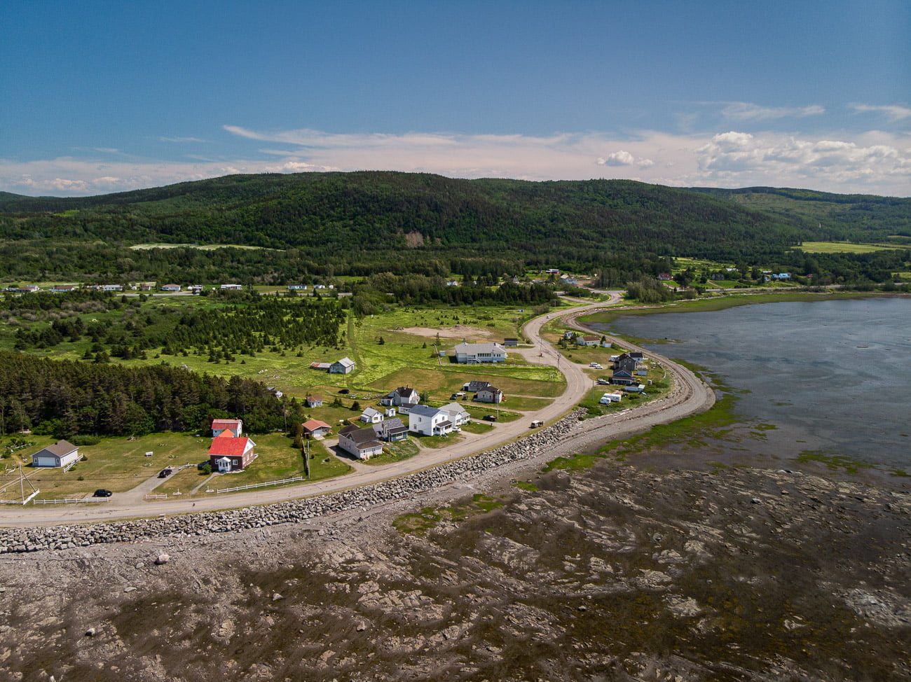gaspésie québec drone dji