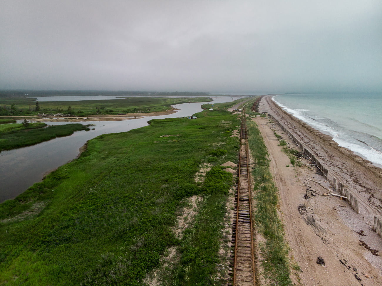 chemin de fer gaspé gaspésie