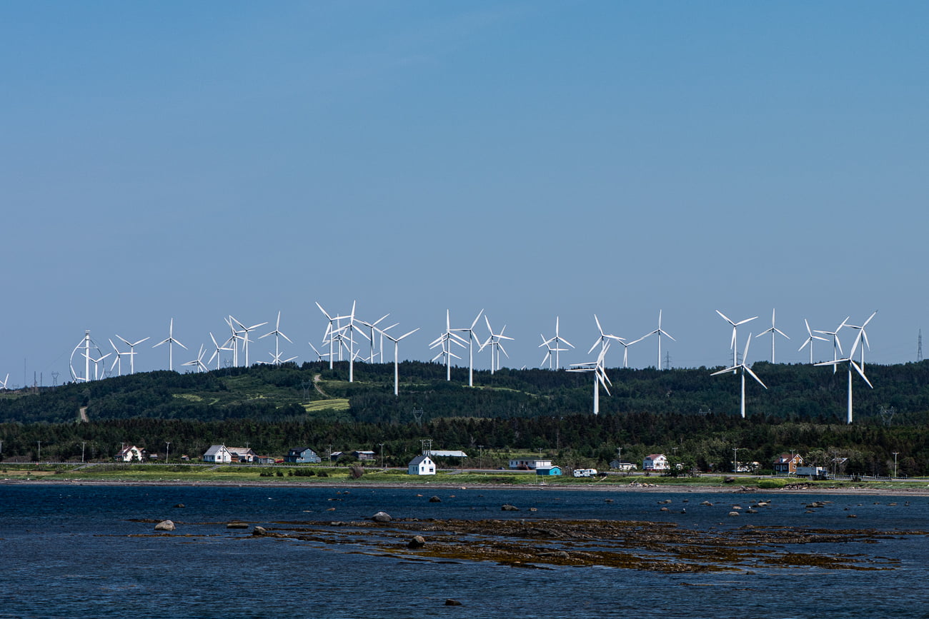 éolienne gaspésie québec