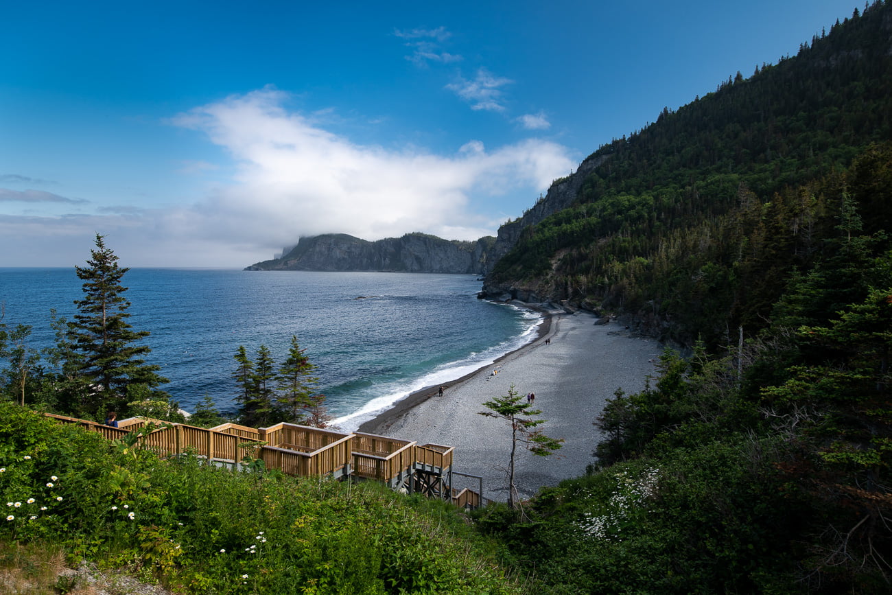 parc forillon gaspésie canada